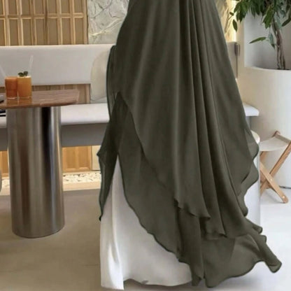 Modest Double Chiffon Swing Hijab