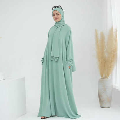 Abayaya Modest Hijab Abaya Dress