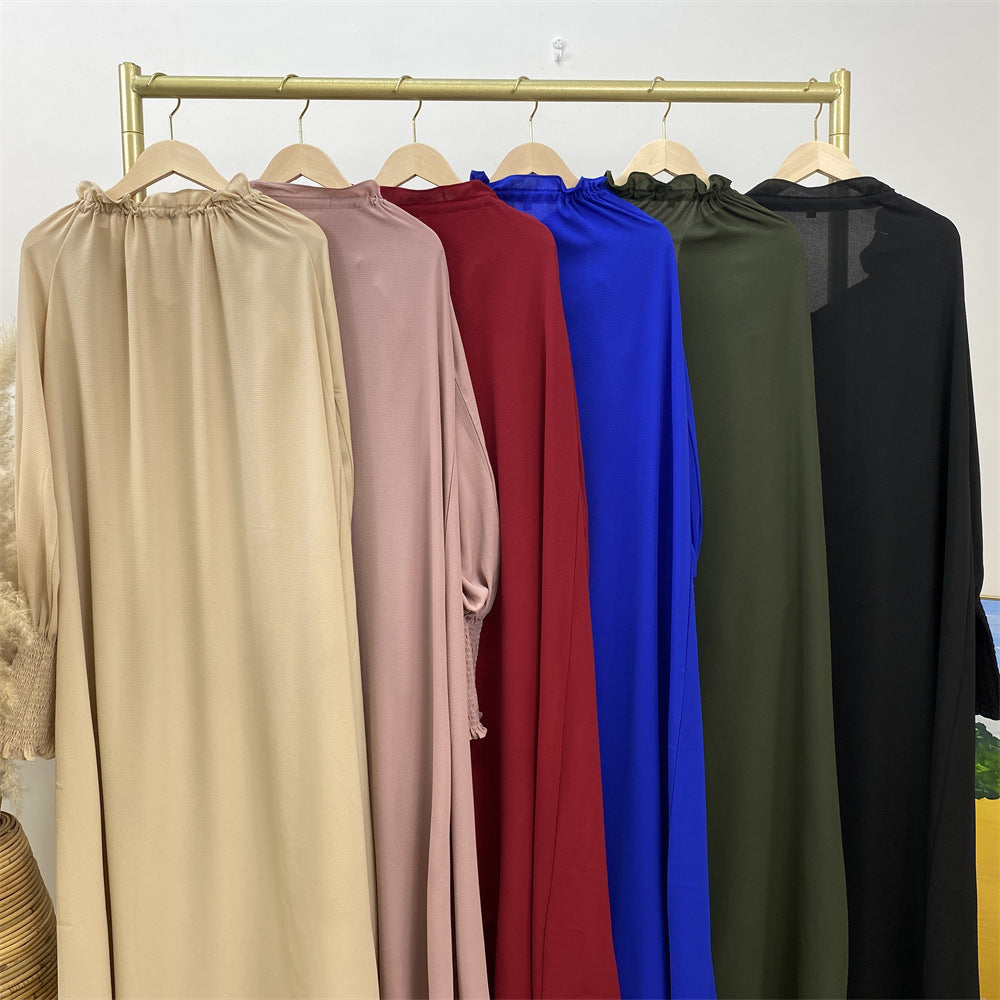 Women's Plain Modest Abaya Dress