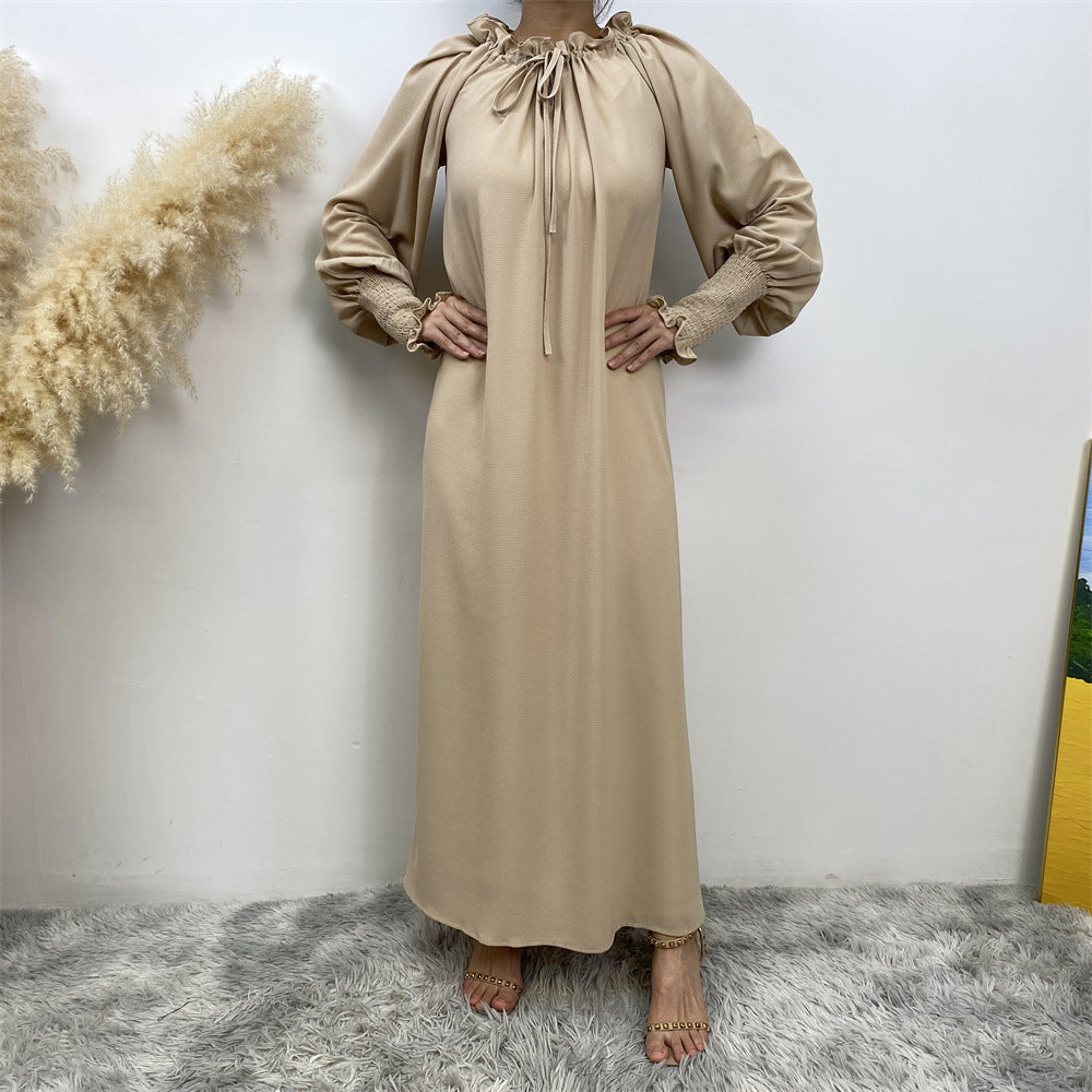 Women's Plain Modest Abaya Dress