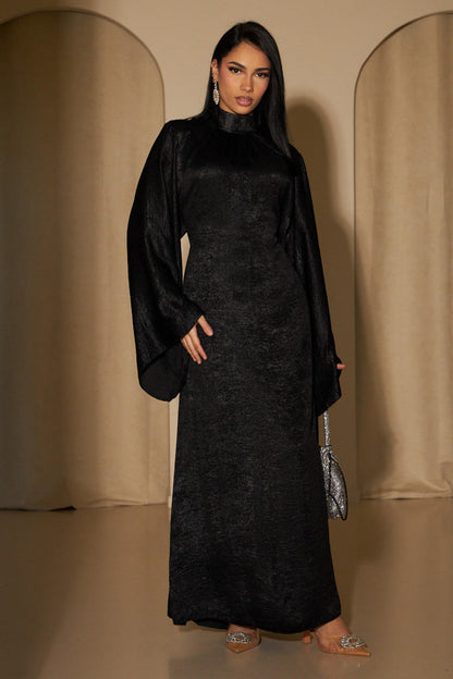 Women's Plain Elegant Abaya Dress