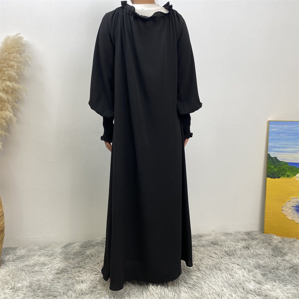 Women's Plain Modest Abaya Dress