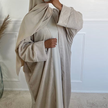 Women's Plain Modest Robe Dress