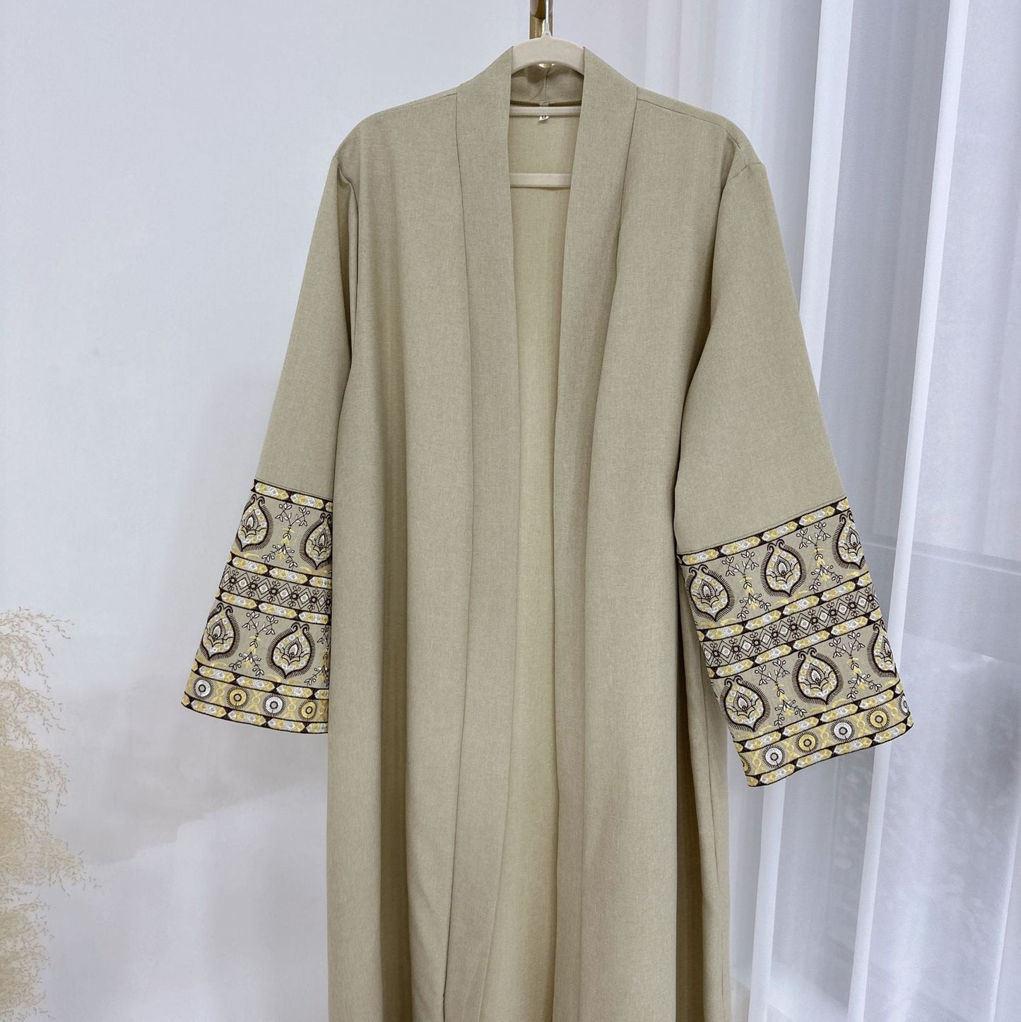 Women's Embroidered Elegant Modest Robe