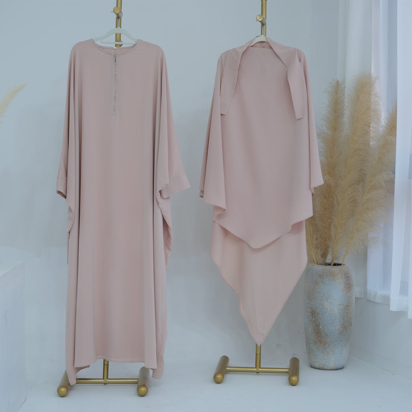 Women's Swing Bat-Sleeve Modest Robe