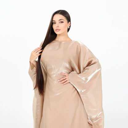 Women's Round Neck Islamic Maxi Dress