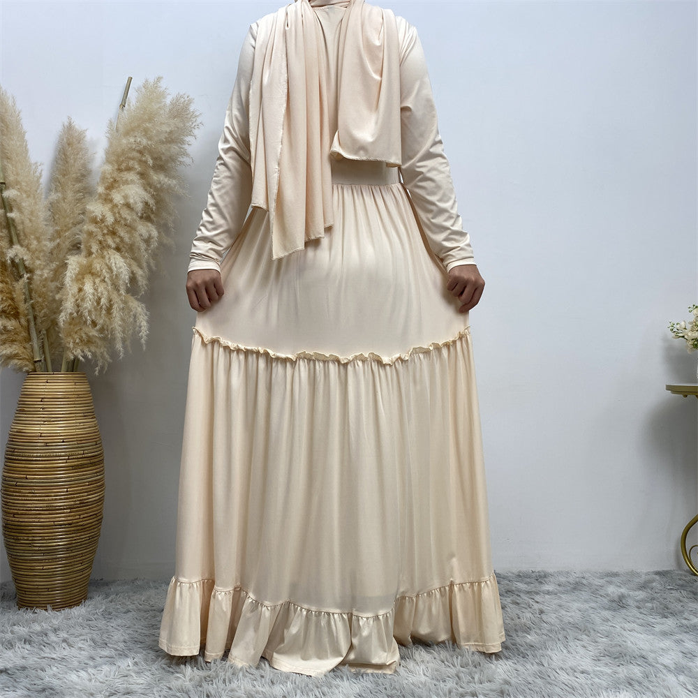 Women's Plain Modest Abaya Dress