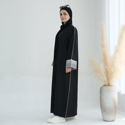 Modest Patchwork Elegant Abaya Dress