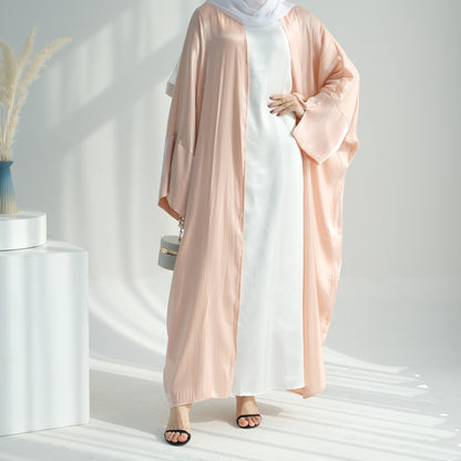 Plain Glitter Fabric Exquisite Robe