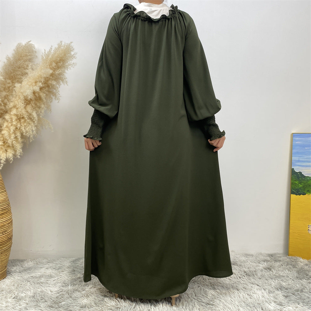 Women's Plain Modest Abaya Dress