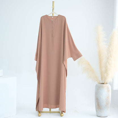 Women's Swing Bat-Sleeve Modest Robe