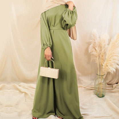 Modest Plain Abaya Dress For Women