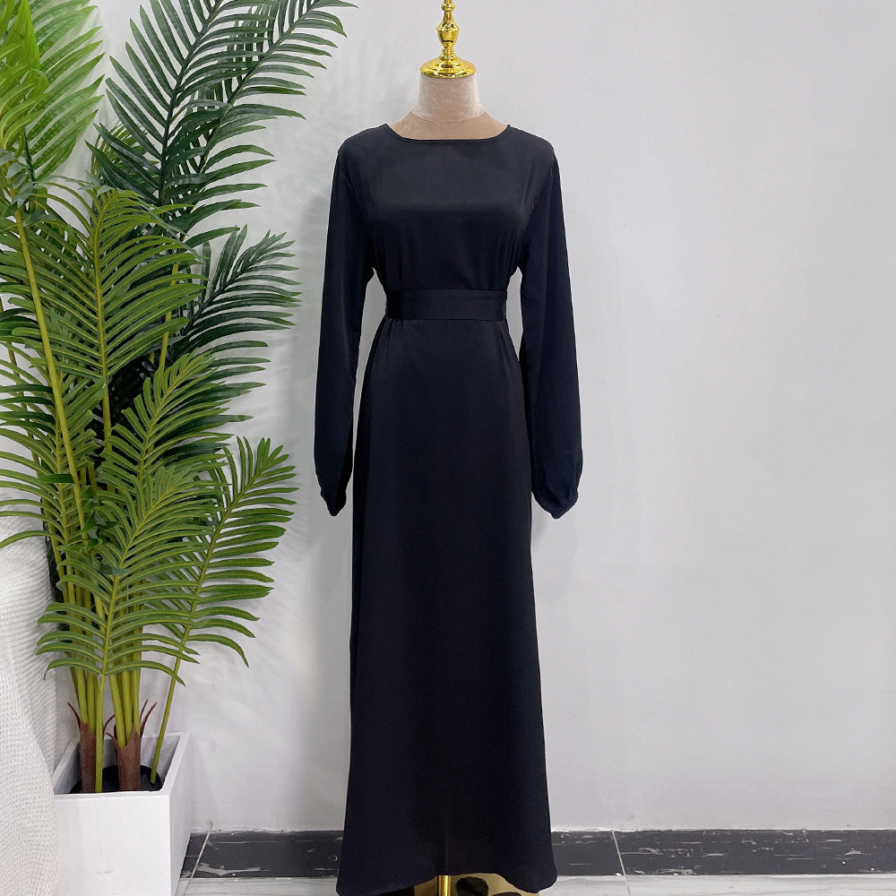 Modest Plain Abaya Dress For Women