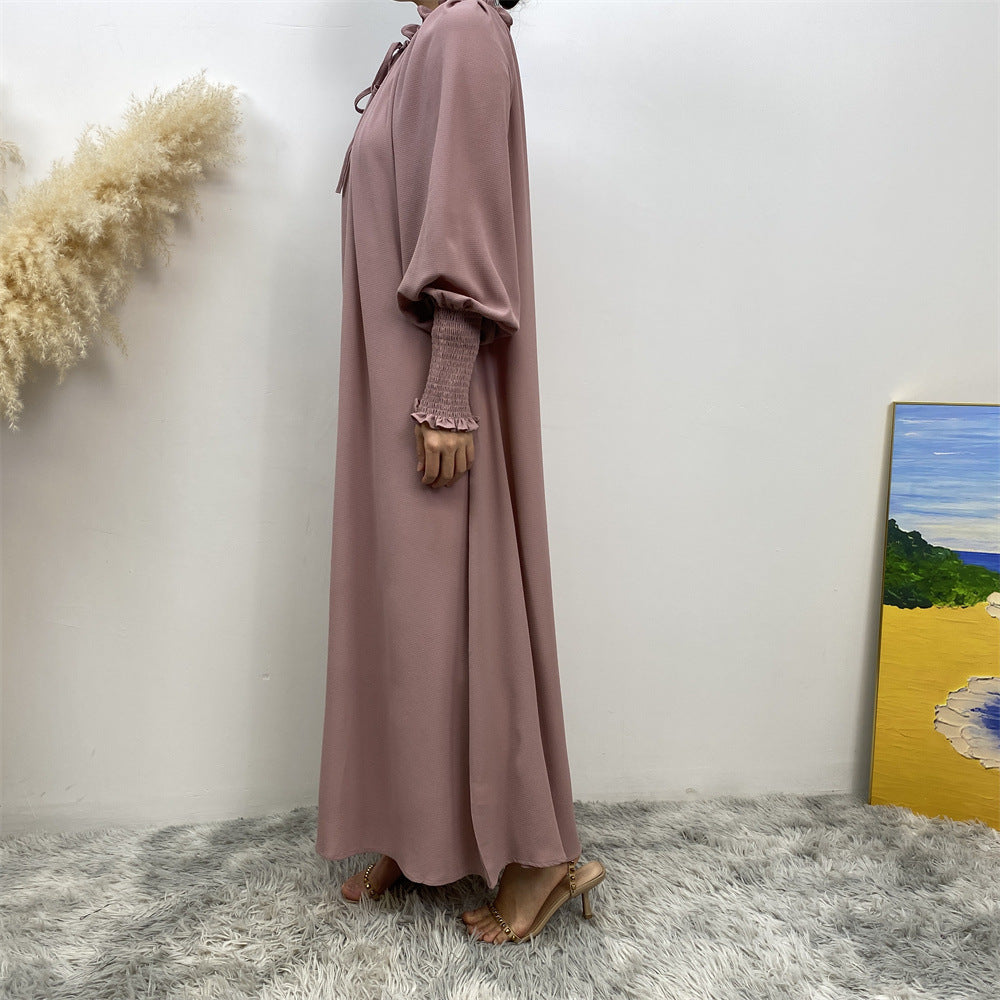 Women's Plain Modest Abaya Dress