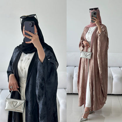 Women's Fashion Stitching Elegant Robe