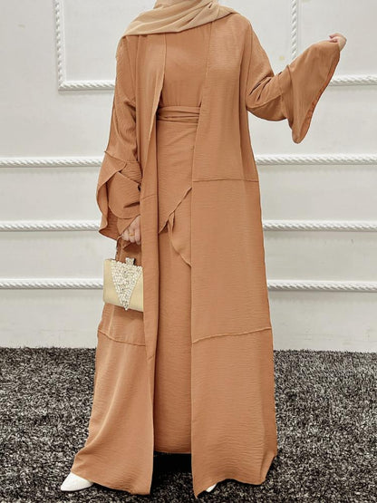 Modest Three-piece Set Lace Dress